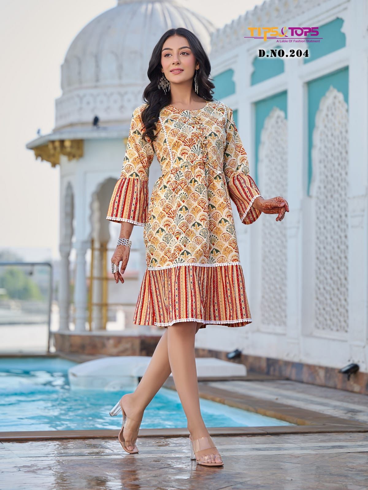 Fusion Vol 2 By Tips And Tops Short Designer Kurtis Catalog